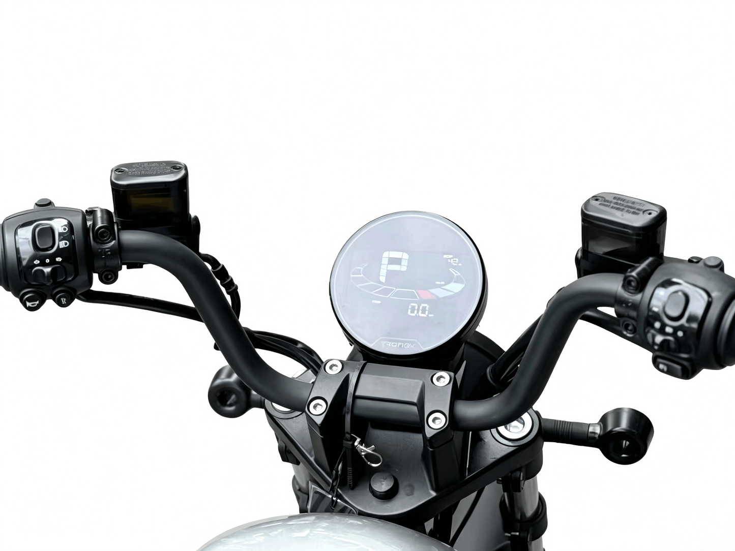 TROMOX MO3 Electric Motorcycle – 48V 1800W Retro Cafe Racer E-Bike