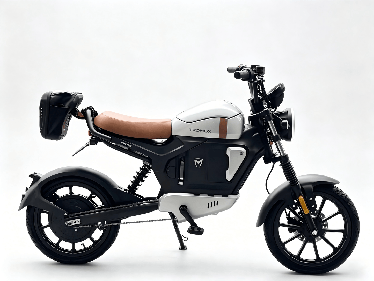 TROMOX MO3 Electric Motorcycle – 48V 1800W Retro Cafe Racer E-Bike