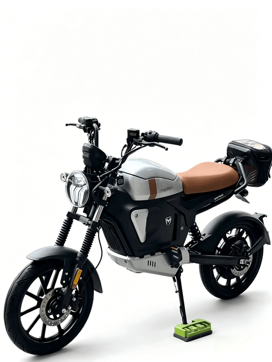 TROMOX MO3 Electric Motorcycle – 48V 1800W Retro Cafe Racer E-Bike