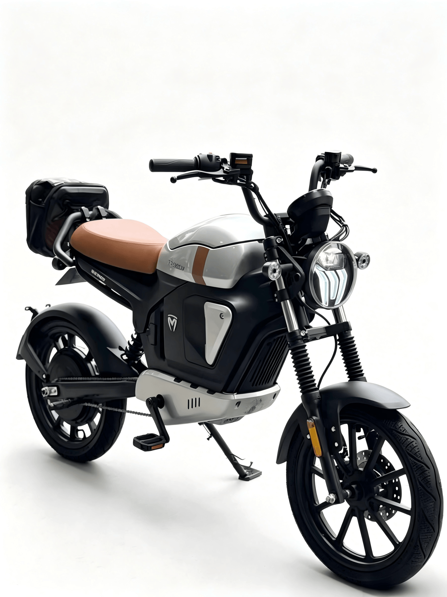 TROMOX MO3 Electric Motorcycle – 48V 1800W Retro Cafe Racer E-Bike