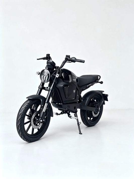 TROMOX M05 Electric Motorcycle – 48V 1800W Retro Scrambler E-Bike